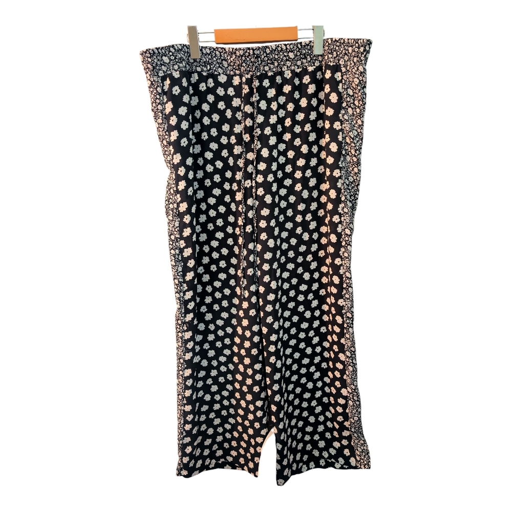 Adyson Parker Black and White Wide Leg Pants